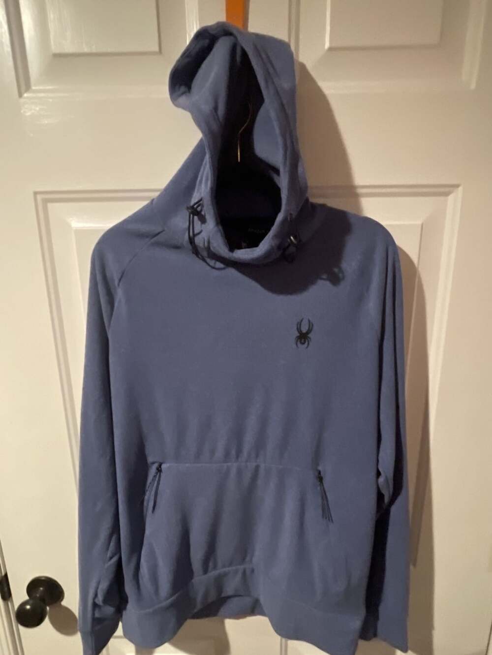 Spyder Active ProWeb Hoodie Size S Blue Sweatshirt Pullover